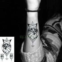 将图片加载到图库查看器，Luxury Different Waterproof Temporary Tattoo Sticker Snake Flower Fake Tattoo Body Art Adult Fashion Stickers For Womens Mens
