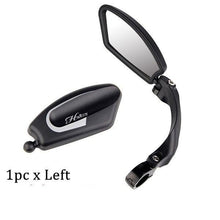 Load image into Gallery viewer, Stainless Steel Bicycle Lens Mirror Handlebar Side Safety Rear View Mirror Road Bike Cycling Rearview Mirrors Blast-Resistant Adjustable Bike Rearview Mirror With Large Lens Bicycle Mirrors For Handlebars
