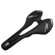 将图片加载到图库查看器，Mountain Saddle Full Carbon Fiber Bike Saddle Road Bike Seat Cushion Bicycle Seat Cushion Road Bike Saddle Lightweight Carbon Fiber Bike Saddle Comfortable Road Bike Seat Bicycle Accessories For Men Women Pneumatic Cycling Saddle
