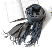 Load image into Gallery viewer, Fashion Winter Solid Soft Scarf Cashmere Lightweight Scarves Shawls Cashmere Escharpe Scarfs Lightweight Shawls Hijabs Shawls Escharpe Elegant Wrap Blanket Bandana Tassel For Lady
