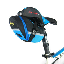 Load image into Gallery viewer, Bike Bags Waterproof Bicycle Bags Seat Cycling  Pouch Bag Riding Storage Bag Accessories Bike Saddle Bag Bicycle Bag Straps On Bike Bag Under Seat Pouch Pack Bicycle Accessories Bag Bicycle Tool Storage Bags For Cycling Water Proof Bag
