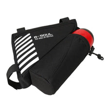 Load image into Gallery viewer, Bicycle Bag Waterproof Bike Triangle Bag Storage Mobile Phone Cycling Bag Bike Tube Pouch Holder Accessories Bike Frame Storage Bag Water Resistant Cycling Handlebar Top Tube Bag Under Seat Pouch Strap-On Adjustable Install Position
