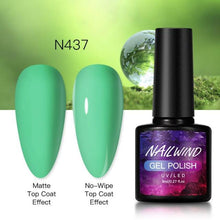 Load image into Gallery viewer, New Womens Fashion Gel Nail Polish UV LED Semi Permanent Matt Glossy Effect Luxury Manicure Design
