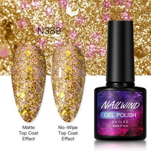 Load image into Gallery viewer, New Womens Fashion Gel Nail Polish UV LED Semi Permanent Matt Glossy Effect Luxury Manicure Design
