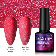 Load image into Gallery viewer, New Womens Fashion Gel Nail Polish UV LED Semi Permanent Matt Glossy Effect Luxury Manicure Design
