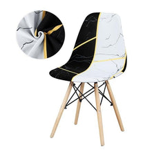 Load image into Gallery viewer, Dining Chair Cover Lounge Armless Chair Protector Stretchable Slipcovers for Dining Room Living Room Seat Cover For Shell Chair Washable Removable Armless Shell Chair Cover And Home Hotel Slipcover Seat Case
