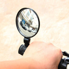 将图片加载到图库查看器，Bicycle Rearview Mirror Universal Handlebar Rearview Mirror 360 degree Rotate Rear View For Bike Bicycle Cycling Accessories Bicycle Rear Adjustable Rearview Mirror 360° Rotatable Rear-View Mirrors Handlebar Mounted Glass Mirror Universal Rearview
