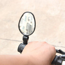 将图片加载到图库查看器，Bicycle Rearview Mirror Universal Handlebar Rearview Mirror 360 degree Rotate Rear View For Bike Bicycle Cycling Accessories Bicycle Rear Adjustable Rearview Mirror 360° Rotatable Rear-View Mirrors Handlebar Mounted Glass Mirror Universal Rearview
