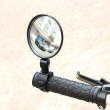将图片加载到图库查看器，Bicycle Rearview Mirror Universal Handlebar Rearview Mirror 360 degree Rotate Rear View For Bike Bicycle Cycling Accessories Bicycle Rear Adjustable Rearview Mirror 360° Rotatable Rear-View Mirrors Handlebar Mounted Glass Mirror Universal Rearview
