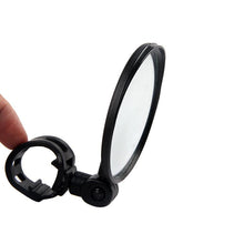 将图片加载到图库查看器，Bicycle Rearview Mirror Universal Handlebar Rearview Mirror 360 degree Rotate Rear View For Bike Bicycle Cycling Accessories Bicycle Rear Adjustable Rearview Mirror 360° Rotatable Rear-View Mirrors Handlebar Mounted Glass Mirror Universal Rearview
