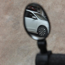 将图片加载到图库查看器，Bicycle Rearview Mirror Universal Handlebar Rearview Mirror 360 degree Rotate Rear View For Bike Bicycle Cycling Accessories Bicycle Rear Adjustable Rearview Mirror 360° Rotatable Rear-View Mirrors Handlebar Mounted Glass Mirror Universal Rearview

