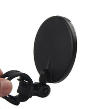 将图片加载到图库查看器，Bicycle Rearview Mirror Universal Handlebar Rearview Mirror 360 degree Rotate Rear View For Bike Bicycle Cycling Accessories Bicycle Rear Adjustable Rearview Mirror 360° Rotatable Rear-View Mirrors Handlebar Mounted Glass Mirror Universal Rearview

