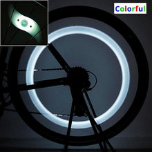 Load image into Gallery viewer, Bike Spoke Light Bicycle Wire Tyre Silicone LED Cycling Wheel Wire Warning Glowing Lamp Ultra Bright Waterproof Bicycle Spoke Lights Cycling Decoration Safety Warning Tire Strip Light
