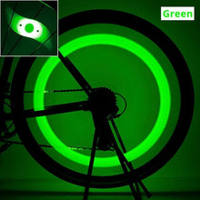 Load image into Gallery viewer, Bike Spoke Light Bicycle Wire Tyre Silicone LED Cycling Wheel Wire Warning Glowing Lamp Ultra Bright Waterproof Bicycle Spoke Lights Cycling Decoration Safety Warning Tire Strip Light
