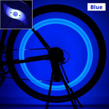 Load image into Gallery viewer, Bike Spoke Light Bicycle Wire Tyre Silicone LED Cycling Wheel Wire Warning Glowing Lamp Ultra Bright Waterproof Bicycle Spoke Lights Cycling Decoration Safety Warning Tire Strip Light
