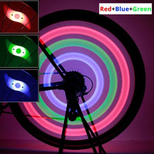 Load image into Gallery viewer, Bike Spoke Light Bicycle Wire Tyre Silicone LED Cycling Wheel Wire Warning Glowing Lamp Ultra Bright Waterproof Bicycle Spoke Lights Cycling Decoration Safety Warning Tire Strip Light
