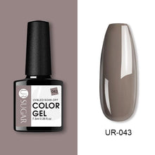 Load image into Gallery viewer, Popular 2022 Modern New Elegant Silver Purple Nail Gel Polish 7.5ml UV Manicuring Elegant Glossy Colororful Stylish Nail Design For Women
