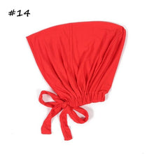 Load image into Gallery viewer, Fashion Modal Under Scarf  Hijab Turban Cap Cotton With Band Adjustable Inner Hijab cap Muslim Turban Hijab Cap For Women
