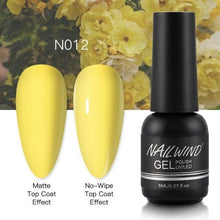 将图片加载到图库查看器，NEW TREND Modern fashion Red Gel Nail Polish For Nails  Permanent UV LED 8ml Matte Glossy High Quality Fashion Design For Women and Ladies
