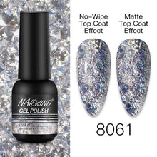 将图片加载到图库查看器，NEW TREND Modern fashion Red Gel Nail Polish For Nails  Permanent UV LED 8ml Matte Glossy High Quality Fashion Design For Women and Ladies
