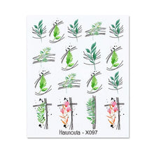 将图片加载到图库查看器，Nails Sticker Nail Art Decorations Flowers Leaves Decals Water Transfer Sliders Woman Face Fruit Foil Manicures Wraps  Water Transfer Nail Decals Sticker For Pretty Girl Self-Adhesive Nail Decals Designer Nail Stickers for Acrylic Decal
