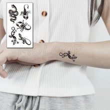 Load image into Gallery viewer, Luxury Womens Different Temporary Waterproof Tattoo Sticker Feather Dandelion Tattoos For Makeup Party
