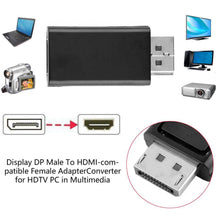 Load image into Gallery viewer, 1 /10PCS 4K Hdmi-compatible 1080P Adapter  Revolution DP To HDMI Compatible With PC TV Laptop And Monitor
