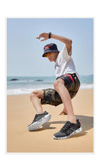 将图片加载到图库查看器，Summer Sport Mens Casual Workout Shoes Air Mesh Sneakers Fashion Foam Footwear Black Beach Water Fisherman Breathable Men Jogging Tennis Sport Sneakers
