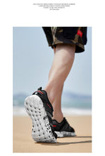 将图片加载到图库查看器，Summer Sport Mens Casual Workout Shoes Air Mesh Sneakers Fashion Foam Footwear Black Beach Water Fisherman Breathable Men Jogging Tennis Sport Sneakers
