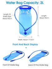 将图片加载到图库查看器，Bike Bags Portable Waterproof Backpack Cycling Water Bag Outdoor Sport Climbing Hiking Pouch Hydration Backpack  Bike Backpack  Mountain Biking Daypack Cycling Hiking Bicycle 10L
