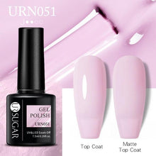 将图片加载到图库查看器，New 2022 Pink Blue Gel Nail Polish UV Color Changing Elegant Luxury Glossy Nail Design For Womens
