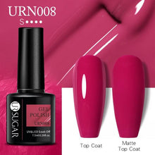 将图片加载到图库查看器，New 2022 Pink Blue Gel Nail Polish UV Color Changing Elegant Luxury Glossy Nail Design For Womens
