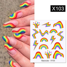 将图片加载到图库查看器，Spring Simple Green Theme Water Decal Sticker Flower Leaf Tree Summer Slider For Manicuring Nail Art Watermarks Art Decoration Manicure Tools Nail Watermark Decals iridescent Decoration Nail Self-Adhesive Decals Nail Stickers Water Transfer Fresh Nail
