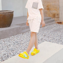 将图片加载到图库查看器，Children Summer Cartoon Sandals Quick-Dry Beach Kids Clogs Slippers Light-Weight Wear-Resistant Boy Girl Shoes Comfort Clogs Kids Slip On Garden Shoes Boys Lightweight Outdoor Beach Pool Slide Sandals
