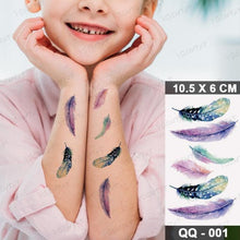 Load image into Gallery viewer, New Waterproof Temporary Tattoo Sticker Deer Animal Flash Tatoo Black Line Body Art Small Decorative Design For Womens Boys

