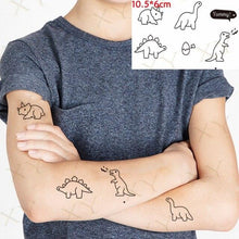 将图片加载到图库查看器，Waterproof Temporary Tattoo Lavender Stickers Butterfly Flower Luxury Small Tattoo For Body Arm
