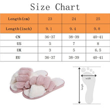将图片加载到图库查看器，Elegant Warm Fluffy Slippers Women Faux Fur Indoor Floor Slides Flat Soft Furry Shoes Non Slip House Soft Plush Cozy House Shoes Furry Open Toe Indoor Outdoor Slip On Warm Winter Shoes
