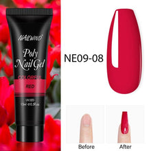 Load image into Gallery viewer, New Poly Nail Polish Gel Extension Glitter Gel Nails Manicure Design UV Reflective Diamond Shine
