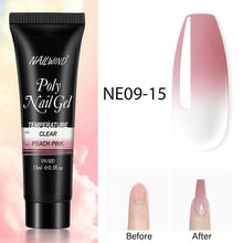 Load image into Gallery viewer, New Poly Nail Polish Gel Extension Glitter Gel Nails Manicure Design UV Reflective Diamond Shine
