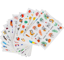 将图片加载到图库查看器，Water Decal Nail Art Decorations Nail Sticker Tattoo Full Cover Beauty Decals Manicure Supplies Accessories  Women Kids Girls Manicure Decoration Nail Art Supplies 3D Self-Adhesive Nail Decals Designer Nail Stickers for Acrylic Nails
