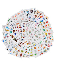 将图片加载到图库查看器，Water Decal Nail Art Decorations Nail Sticker Tattoo Full Cover Beauty Decals Manicure Supplies Accessories  Women Kids Girls Manicure Decoration Nail Art Supplies 3D Self-Adhesive Nail Decals Designer Nail Stickers for Acrylic Nails

