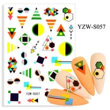 将图片加载到图库查看器，Water Decal Nail Art Decorations Nail Sticker Tattoo Full Cover Beauty Decals Manicure Supplies Accessories  Women Kids Girls Manicure Decoration Nail Art Supplies 3D Self-Adhesive Nail Decals Designer Nail Stickers for Acrylic Nails
