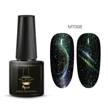 Load image into Gallery viewer, Popular Cat Eye Gel Nail Polish Magnetic Colorful UV Rainbow Gel Fashion Charming Effect Modern Design
