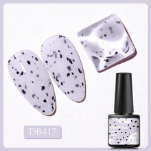 将图片加载到图库查看器，TREND Popular Luxury Interesting Nail Gel Nail Polish Permanent Jelly Eggshell Gel Polish Luxury Eggshell Design For Womens and Girls
