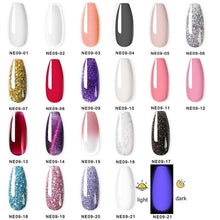 Load image into Gallery viewer, Diamond Gel Nail Polish Poly 15ml Semi Permanent UV Manicure Reflective Sparkling Luxury Shine Design For Women and Girls
