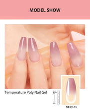 Load image into Gallery viewer, Diamond Gel Nail Polish Poly 15ml Semi Permanent UV Manicure Reflective Sparkling Luxury Shine Design For Women and Girls
