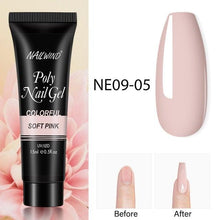 Load image into Gallery viewer, Diamond Gel Nail Polish Poly 15ml Semi Permanent UV Manicure Reflective Sparkling Luxury Shine Design For Women and Girls
