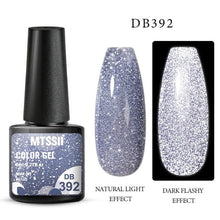 将图片加载到图库查看器，Fashion 2022 Reflective Glitter Gel Nail Polish 8 Colors Sparkling Auroras Permanent UV Diamond Gel Nail Polish Gel For Girls and Womens
