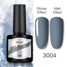 Load image into Gallery viewer, Shiny Womens Gel Nail Polish Permanent Painting Glossy Matte Effect For Manicure Nail Art Design For Womens and Girls

