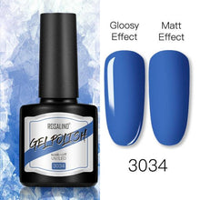 Load image into Gallery viewer, Shiny Womens Gel Nail Polish Permanent Painting Glossy Matte Effect For Manicure Nail Art Design For Womens and Girls
